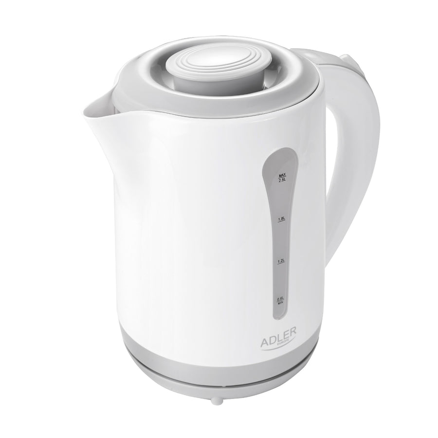 Chaleira elétrica grande XXL 2,5L Adler AD 1244 potência 2200W