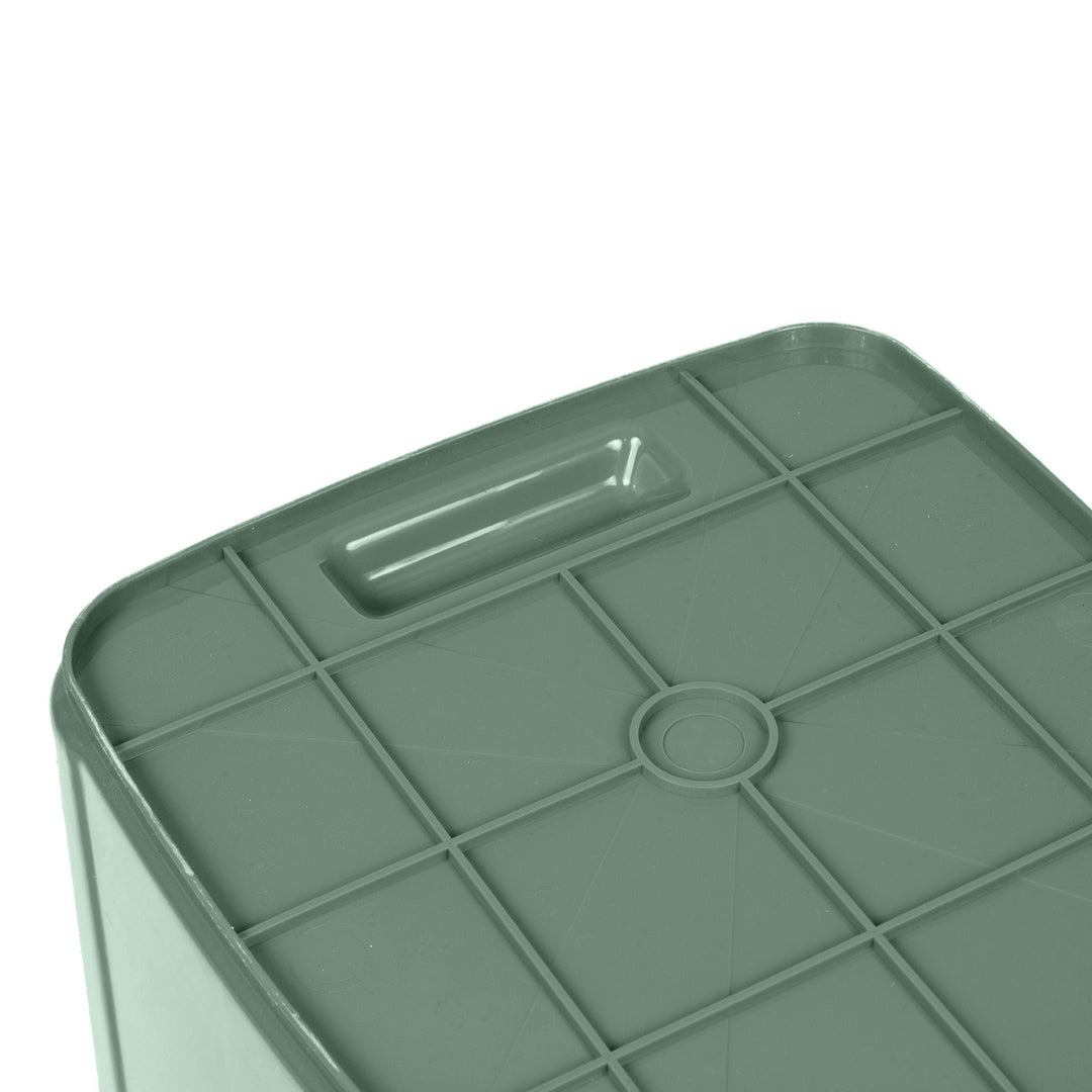 GreenBlue GB320GG Inodoro portátil practico WC 19l con tapa verde-gris