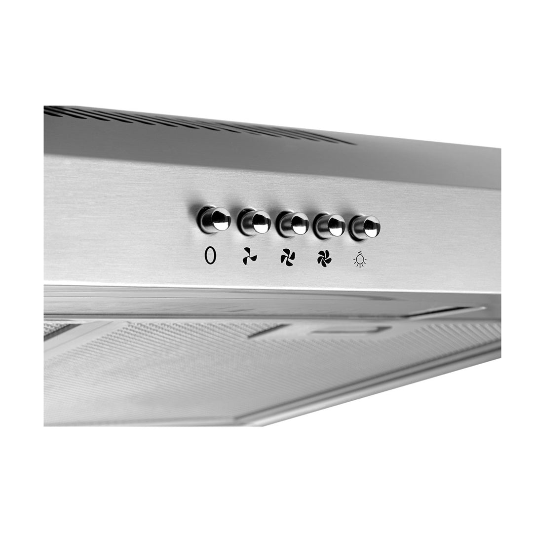 Exaustor prateado Iluminação LED Concept 50cm OPP1250SS