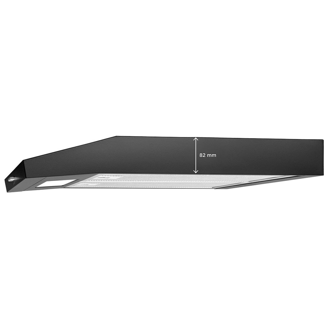 campana extractora negra iluminación LED Concept 50cm OPP1250BC