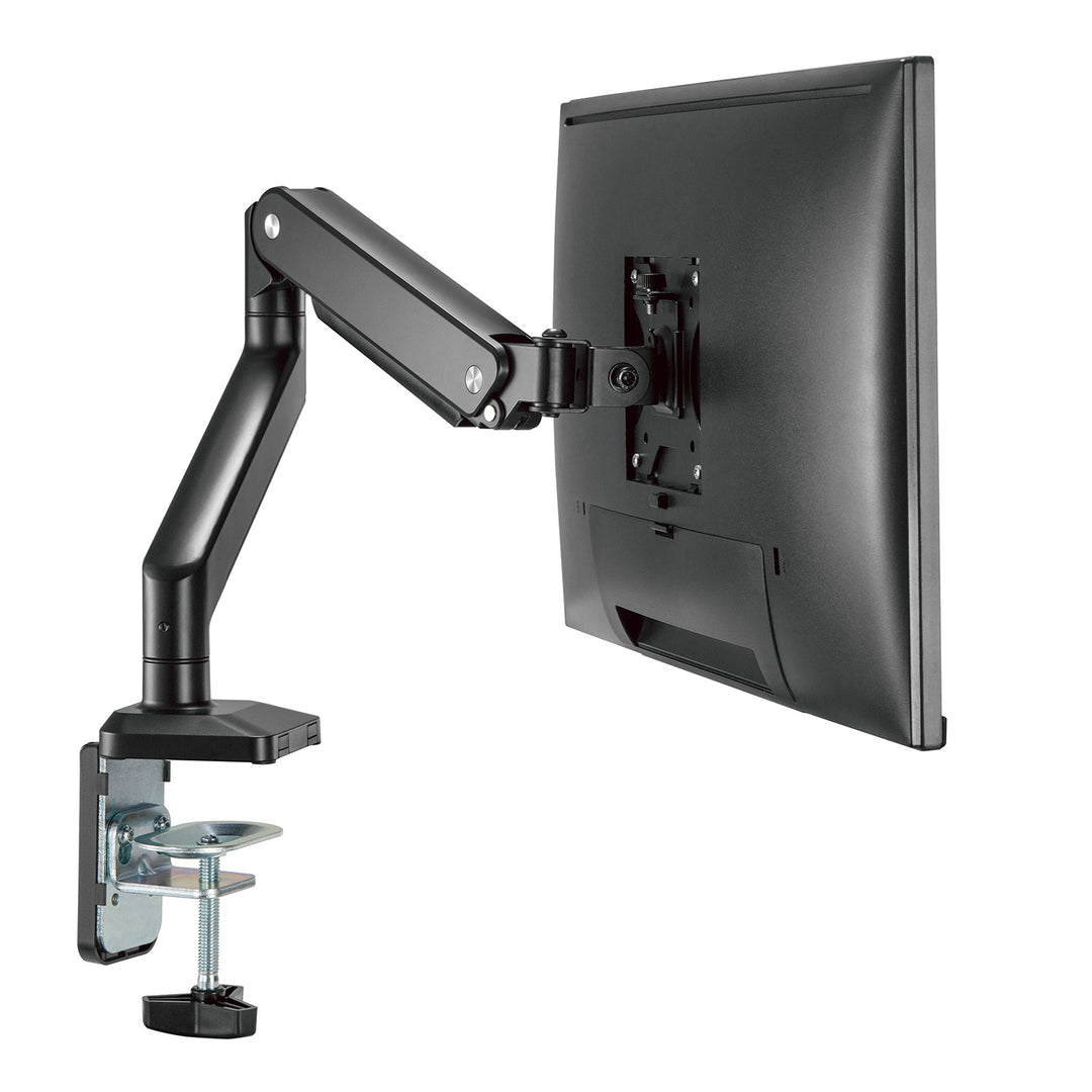 Suporte de mesa universal para monitor Ergo Office ER-445, mola a gás de 17" a 35", 15 kg, VESA 75x75 / 100x100