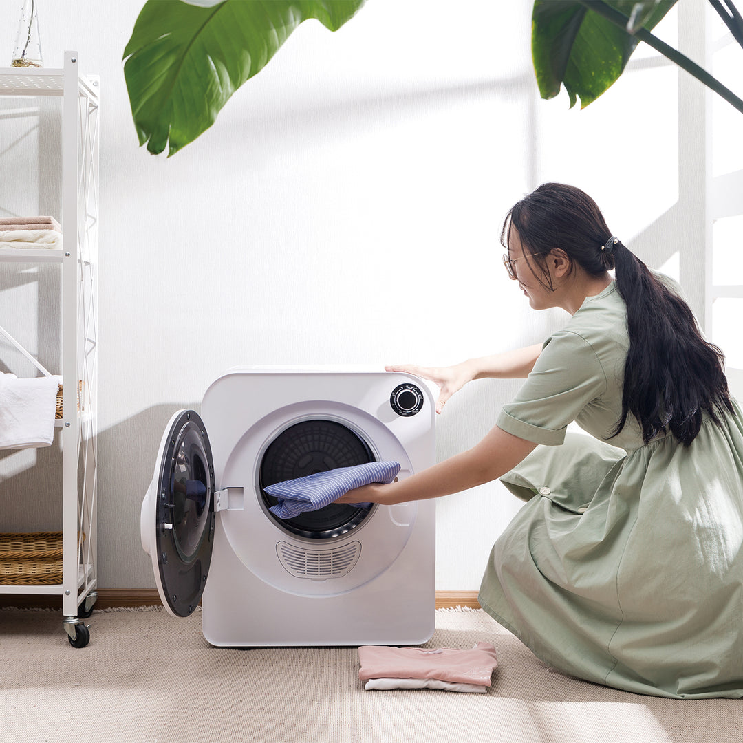 Secadora eléctrica de tambor GreenBlue, capacidad de 3 kg, GB405
