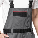 Macacão com bolsos multifuncionais, calça de trabalho, calça masculina Cinza/Preto 280g/m² LENNOX AVACORE GREY-BLACK Tamanho 52 (94-98)