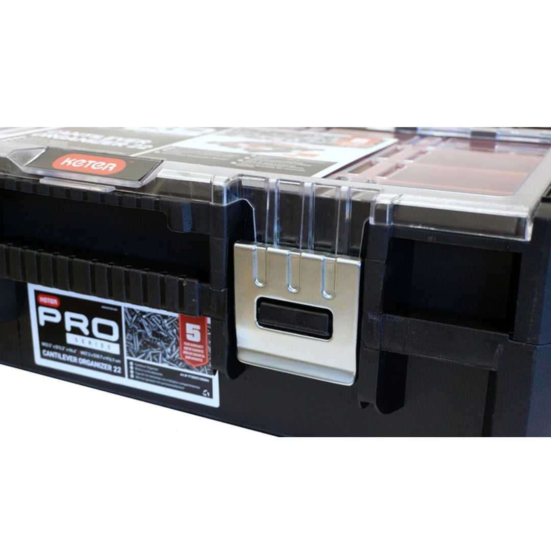 Organizador de caixa de ferramentas 22" Keter Pro Cantilever
