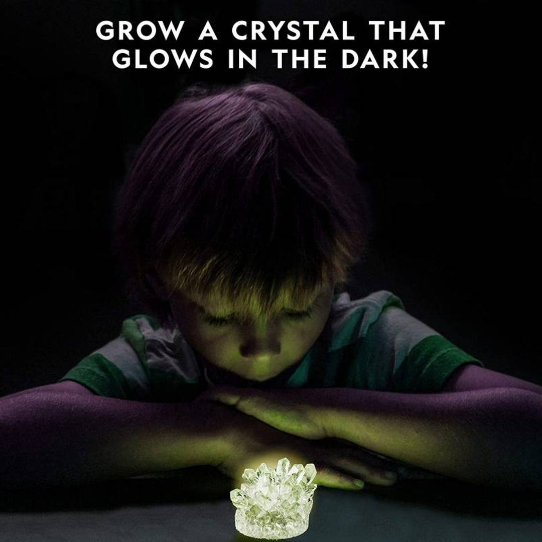 National Geographic - Laboratorio para cultivar un cristal que brilla en la oscuridad