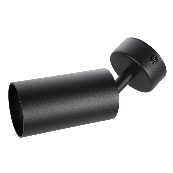 Candeeiro de teto/parede Maclean, spot, móvel, alumínio, 1xGU10, 55x100mm, preto mate, MCE451 B