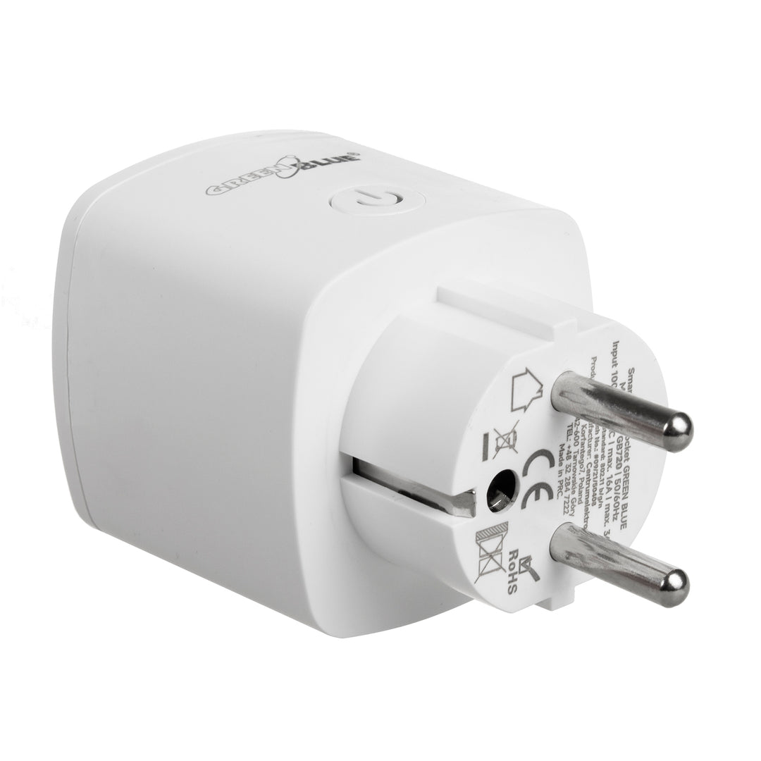 Plugue inteligente WiFi compatível com Google Home Google Assistant Alexa Siri Wifi Smart Plug 2.4Ghz