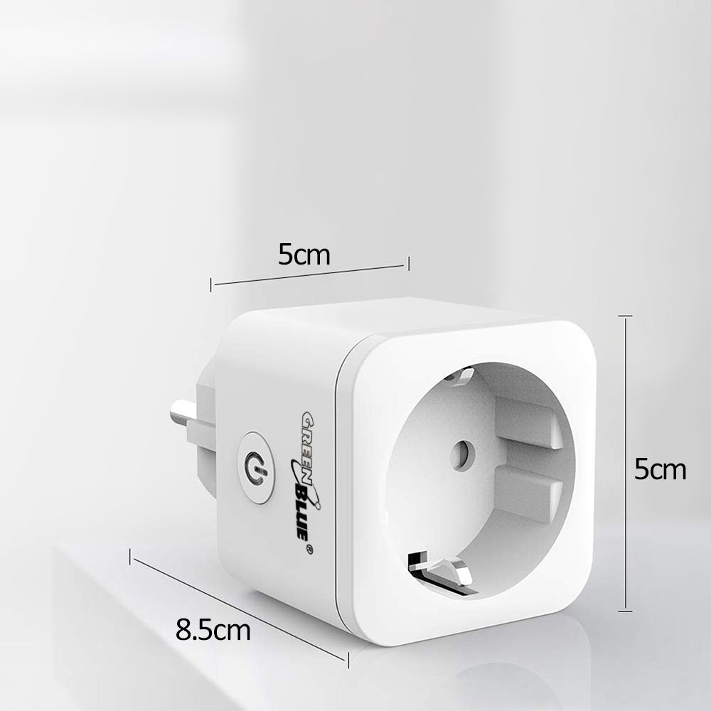Plugue inteligente WiFi compatível com Google Home Google Assistant Alexa Siri Wifi Smart Plug 2.4Ghz