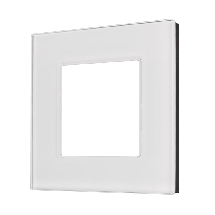 Moldura de vidro Maclean, simples, branco, 86x86mm, MCE730W