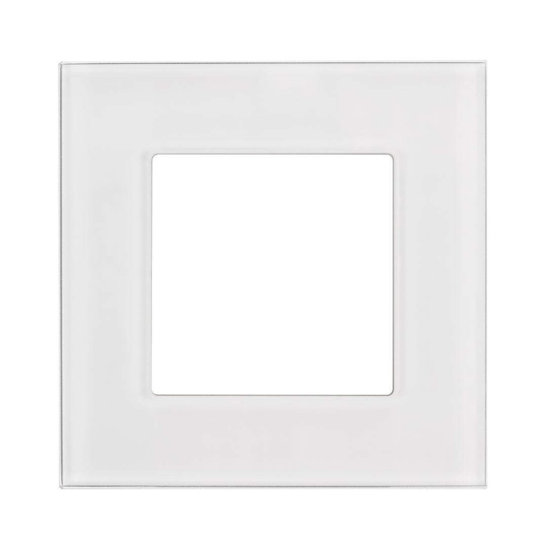 Moldura de vidro Maclean, simples, branco, 86x86mm, MCE730W