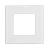 Marco de cristal Maclean, individual, blanco, 86x86mm, MCE730W
