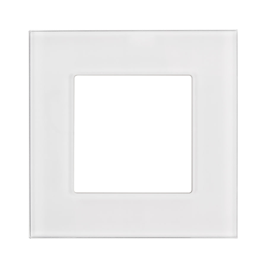 Marco de cristal Maclean, individual, blanco, 86x86mm, MCE730W