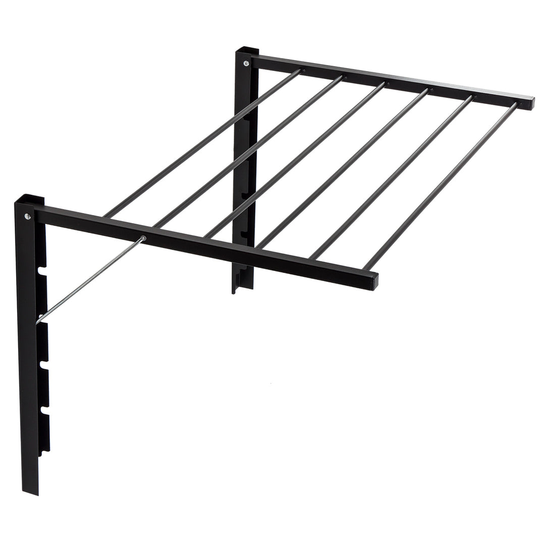 Secador de pared Majka Secador de pared (60 cm, negro)