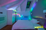 Allocacoc TWFL200STW-WEU Tubo de luz LED RGB flexível Alexa Google Wi-Fi Bluetooth Twinkly Music 2m