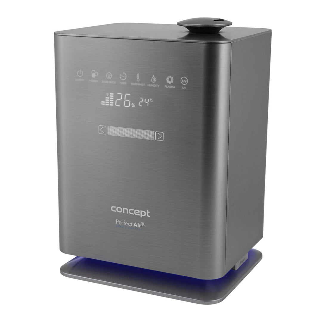 CONCEPT ZV2021 Humidificador Perfect Air Wifi Temporizador de Aromaterapia UV UVC Pantalla LED