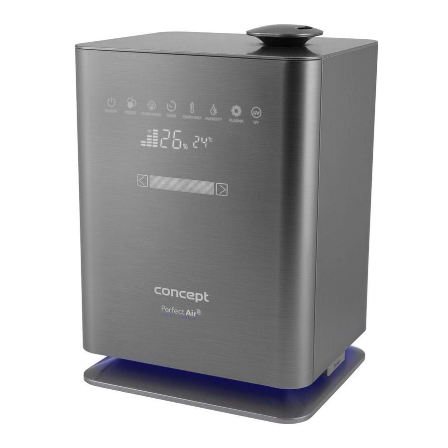 CONCEPT ZV2021 Humidificador Perfect Air Wifi Temporizador de Aromaterapia UV UVC Pantalla LED
