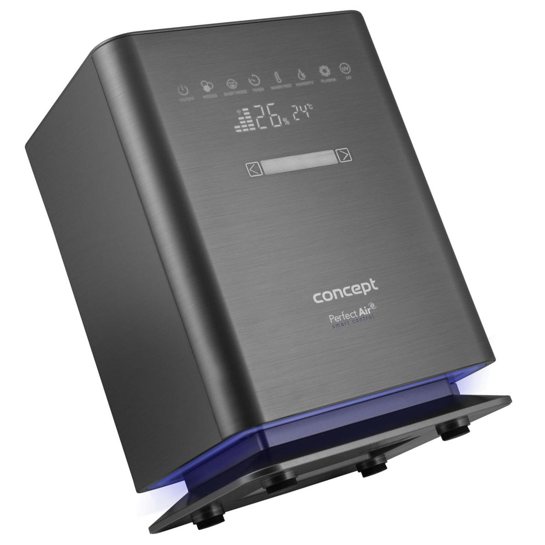 CONCEPT ZV2021 Humidificador Perfect Air Wifi Temporizador de Aromaterapia UV UVC Pantalla LED