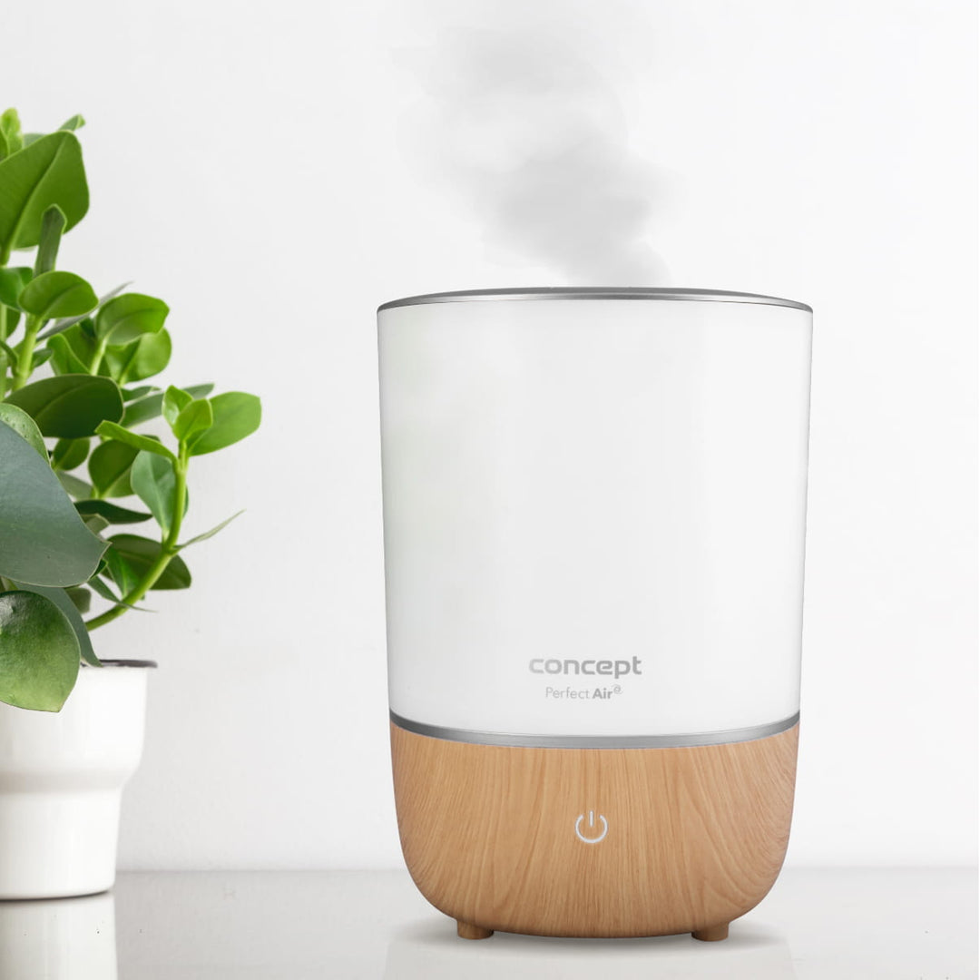 CONCEPT ZV1200 Umidificador de ar perfeito Difusor moderno de aromaterapia 4L 30 m2