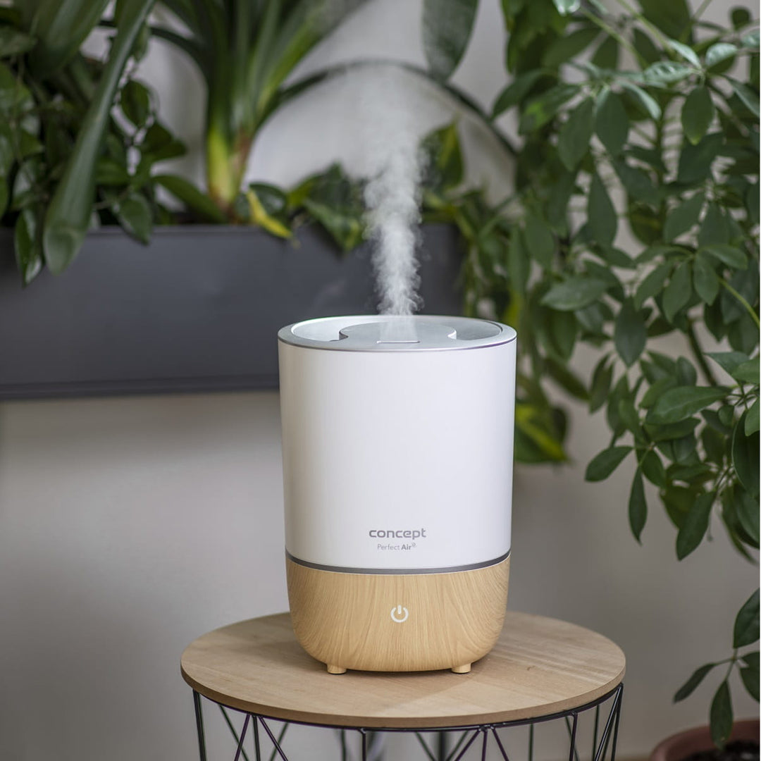 CONCEPT ZV1200 Umidificador de ar perfeito Difusor moderno de aromaterapia 4L 30 m2