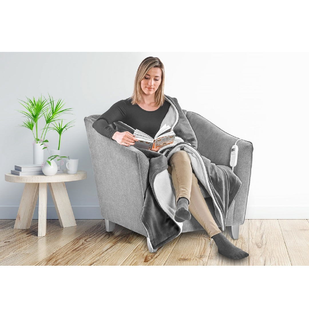 Cobertor de aquecimento Concept Luxury DV7420 XL 180x130cm Coral Fleece e Sherpa