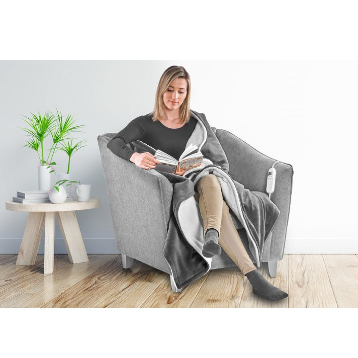 Cobertor de aquecimento Concept Luxury DV7420 XL 180x130cm Coral Fleece e Sherpa