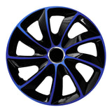 Bonés 17" NRM EXTRA STIG AZUL PRETO azul/preto 4 peças