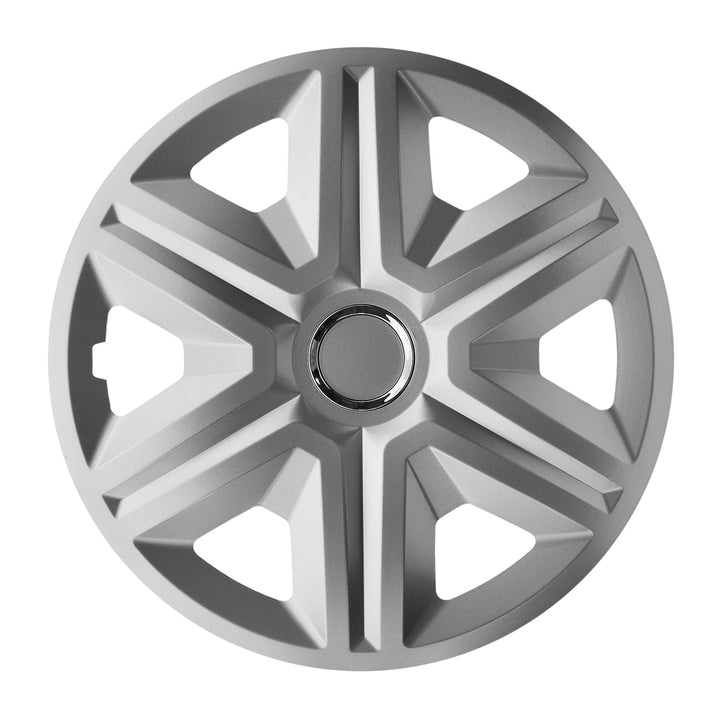 Tampões 16" NRM FAST SILVER LACADO PRATA 4 peças