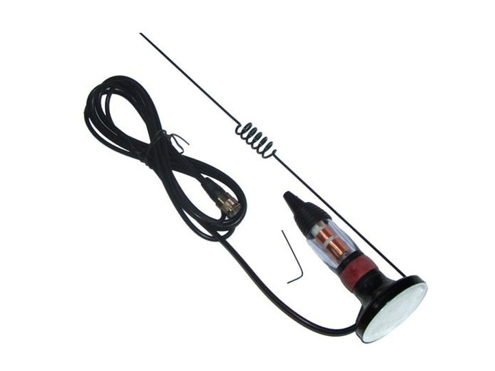 Antena para radio CB base magnética 67 cm 27mHz 3m cable