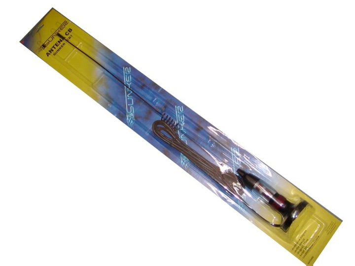 Antena para radio CB base magnética 67 cm 27mHz 3m cable