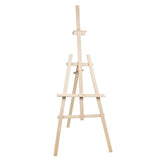 Cavalete de pintura WOODOK com ajuste de altura, madeira de faia estável, madeira natural ecológica, para adultos e crianças, profissional