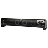 Alto-falante 2 em 1, bluetooth 2.0, com função de barra de som, rgb, led, retroiluminação, estéreo, 2x3w, rms, 2x2 ", aux, 3.5mm, fonte de alimentação usb
