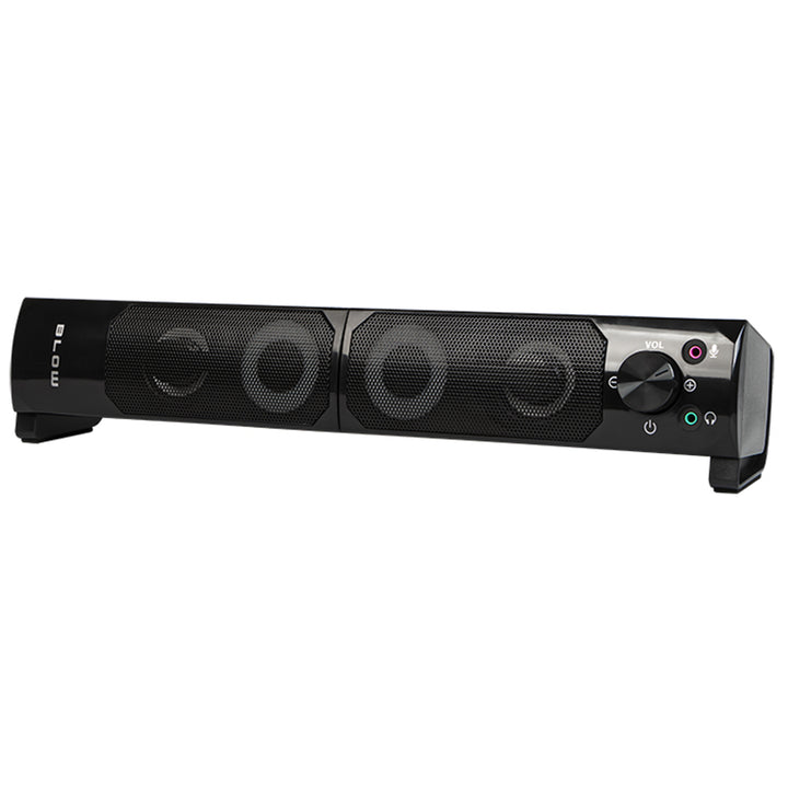Alto-falante 2 em 1, bluetooth 2.0, com função de barra de som, rgb, led, retroiluminação, estéreo, 2x3w, rms, 2x2 ", aux, 3.5mm, fonte de alimentação usb