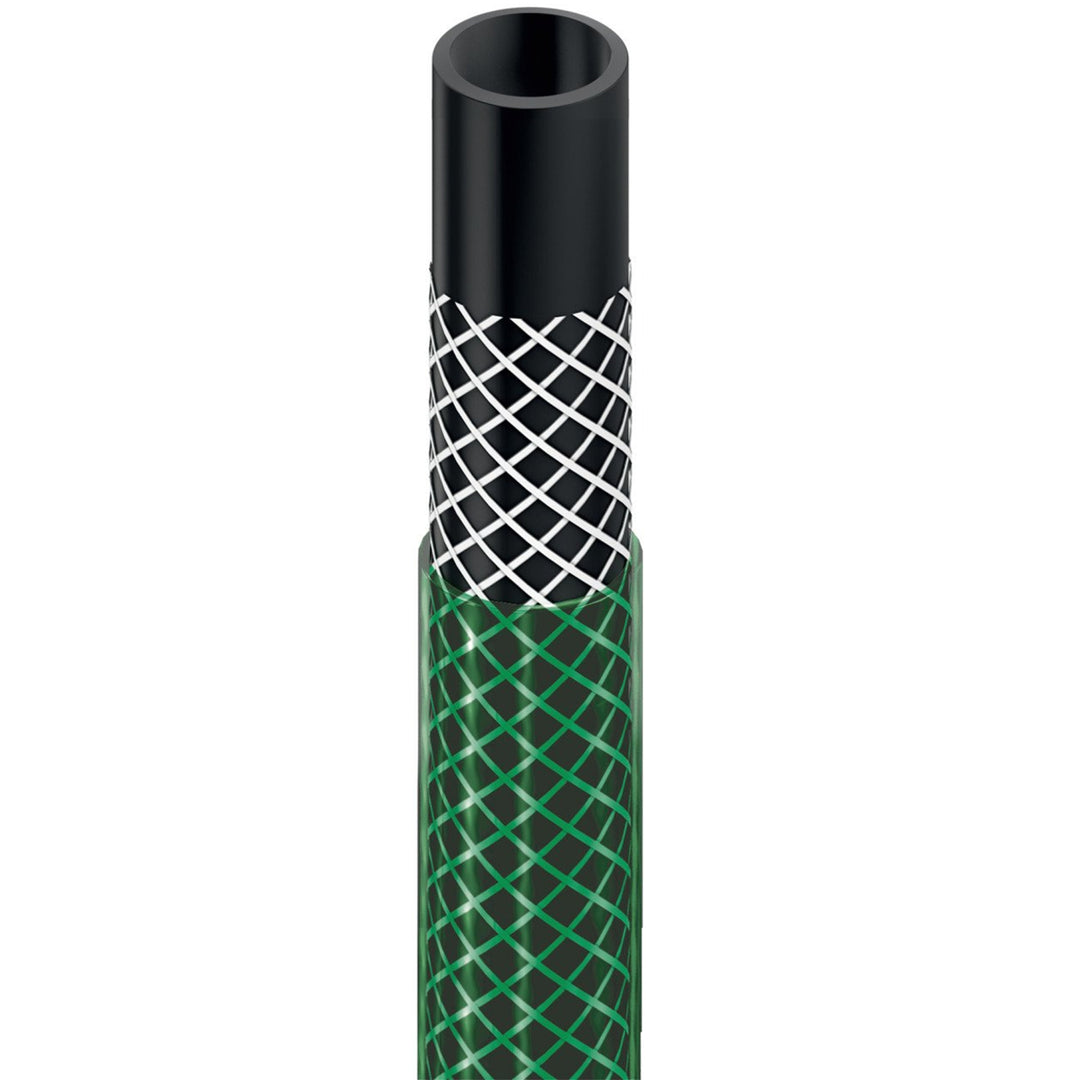 25m 3/4" Mangueira de jardim Mangueira de água de 3 camadas resistente a UV e acúmulo de algas