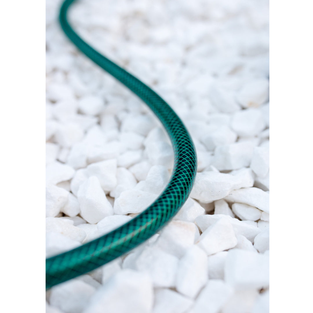25m 3/4" Mangueira de jardim Mangueira de água de 3 camadas resistente a UV e acúmulo de algas