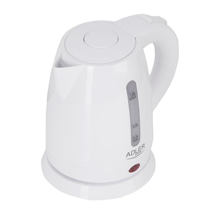 Hervidor de plástico 1,0L 1600W Adler AD 1272 blanco
