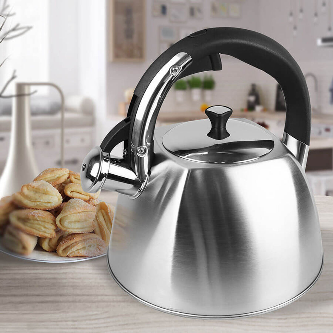Maestro  Hervidor de agua de acero inoxidable blanco perfecto para su cocina