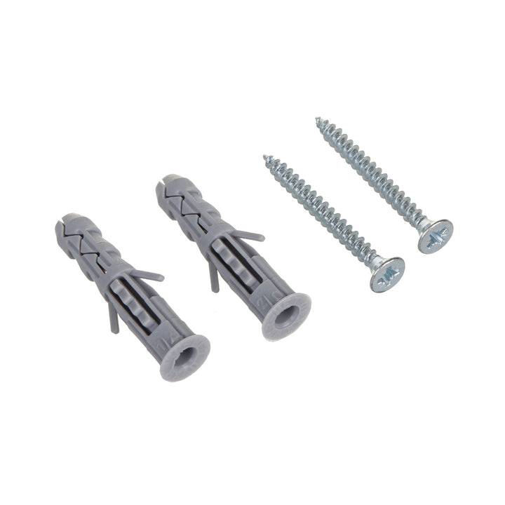 Barra de toalha com 4 braços móveis 45cm incl. kit de montagem branco