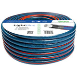 Mangueira de água de 4 camadas Mangueira de irrigação de jardim Flexível trançado em cruz de poliéster resistente a UV Mangueira 22 Bar 3/4" 50m