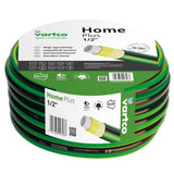 Mangueira de água anti-torção de 4 camadas para irrigação de jardim Mangueira de poliéster trançada cruzada flexível resistente a UV 27 Bar 1/2" 30m