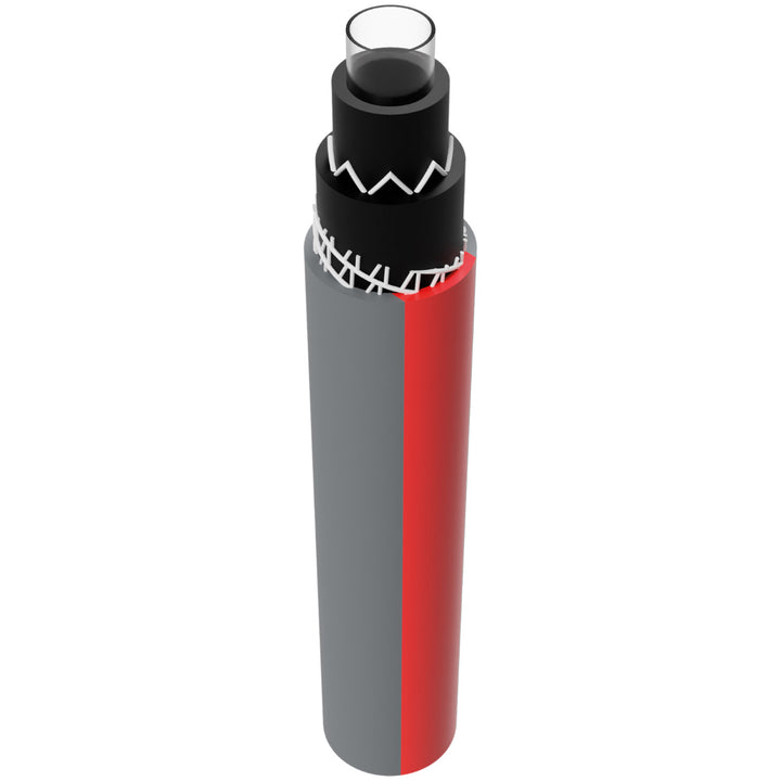 Manguera de agua de 6 capas, Manguera de jardín antitorsión, flexible, resistente a los rayos UV 30 Bar 1/2" 50m