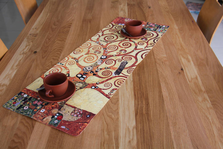 Corredor de Mesa Fita de Feltro com Padrão Decoração de Mesa Easy Care 95 x 33 cm Art. Deco