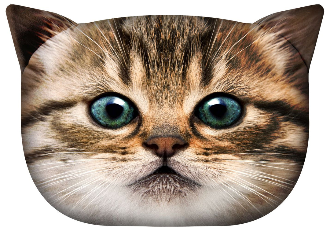 Almofada de design com motivo de gato Almofada decorativa com zíper oculto e enchimento Almofada Gapcio