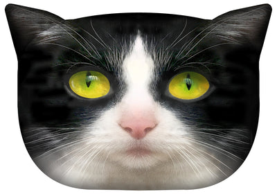 Almofada de design com motivo de gato Almofada decorativa com zíper oculto e enchimento Almofada Panda