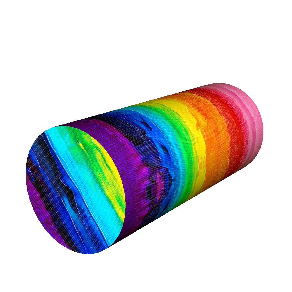 Almofada cervical e lombar Bertoni 40x15cm Espuma termoativa colorida