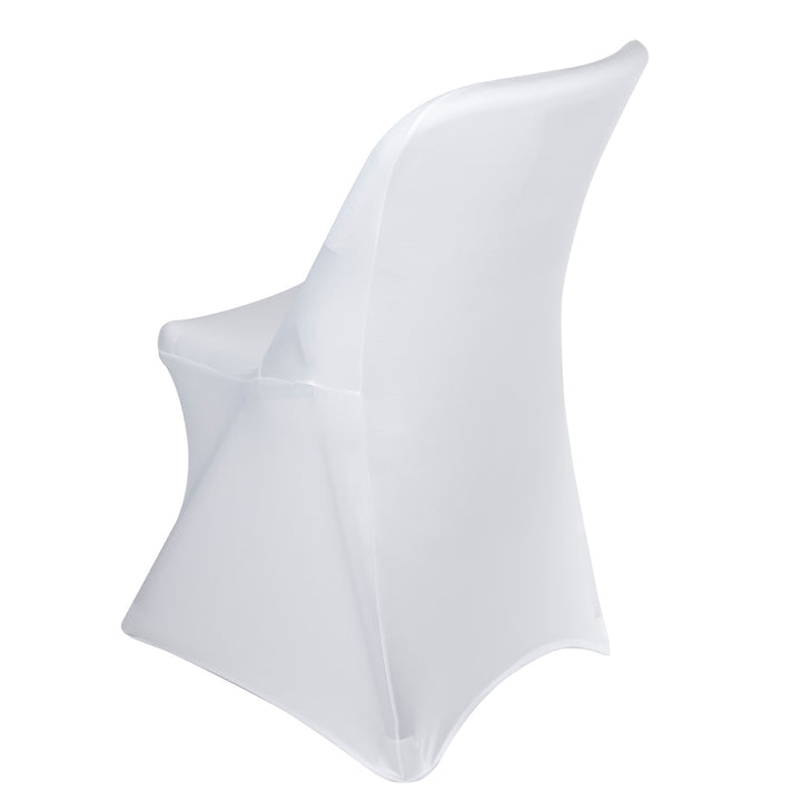 Funda para silla de catering verde-azul blanca, 88x50x45cm, Spandex, GB374