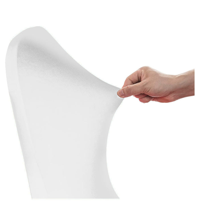 Funda para silla de catering verde-azul blanca, 88x50x45cm, Spandex, GB374