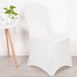 Funda para silla de catering verde-azul blanca, 88x50x45cm, Spandex, GB374