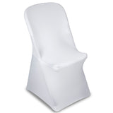 Funda para silla de catering verde-azul blanca, 88x50x45cm, Spandex, GB374