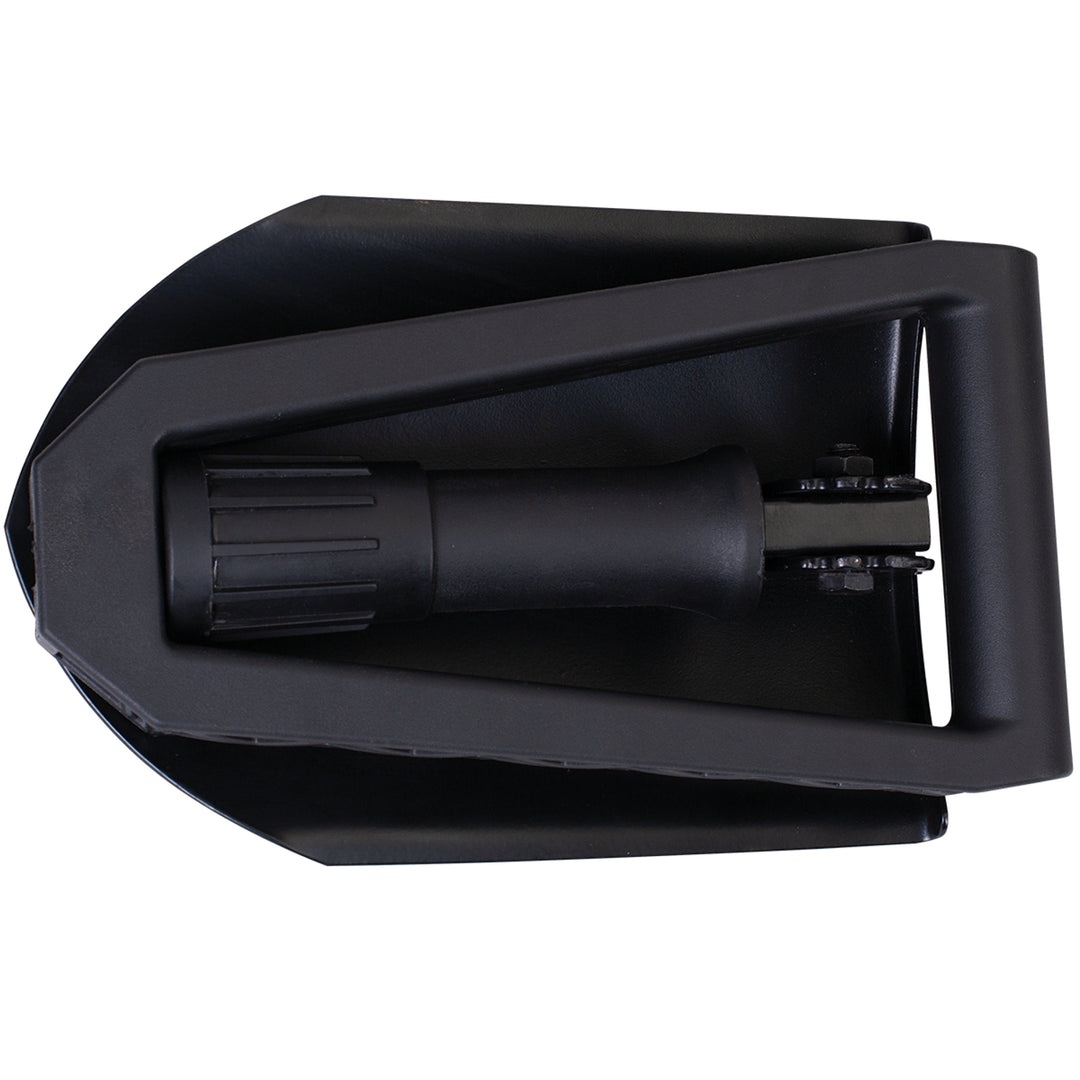Pala plegable con tapa Greenmill GR9132 de acero al carbono