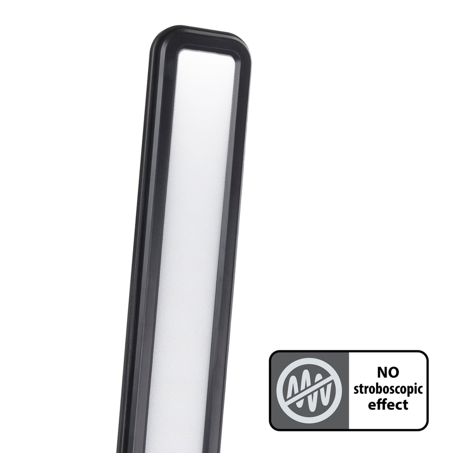 Lámpara LED de escritorio Maclean, máx. 9 W, 220-240 V CA, cambio de color, regulable, 450 lm, MCE614 B